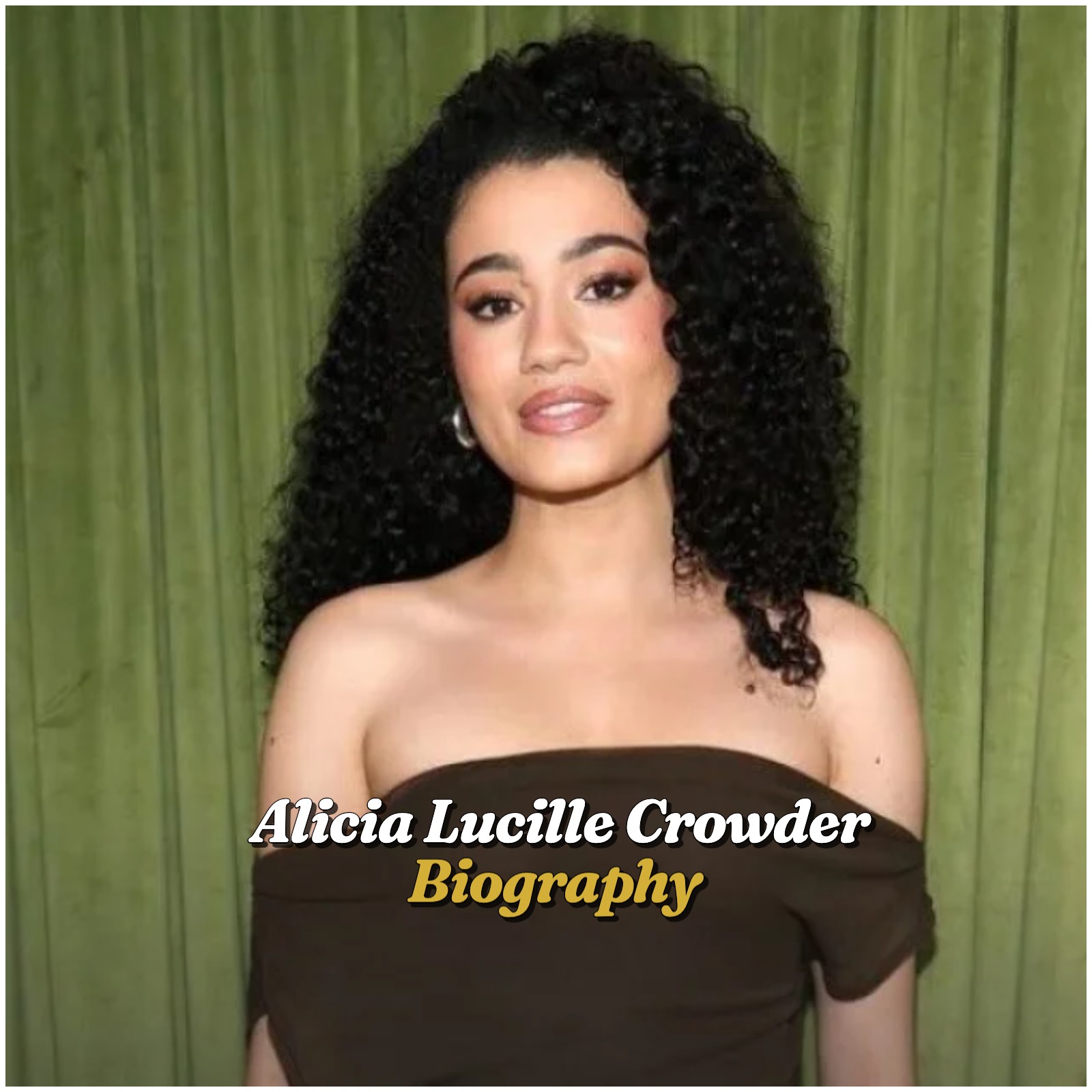 Alicia Lucille Crowder Biography