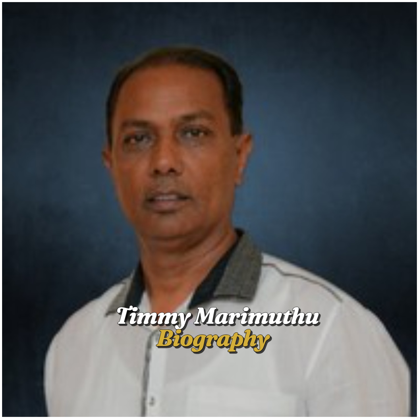 Timmy Marimuthu Biography