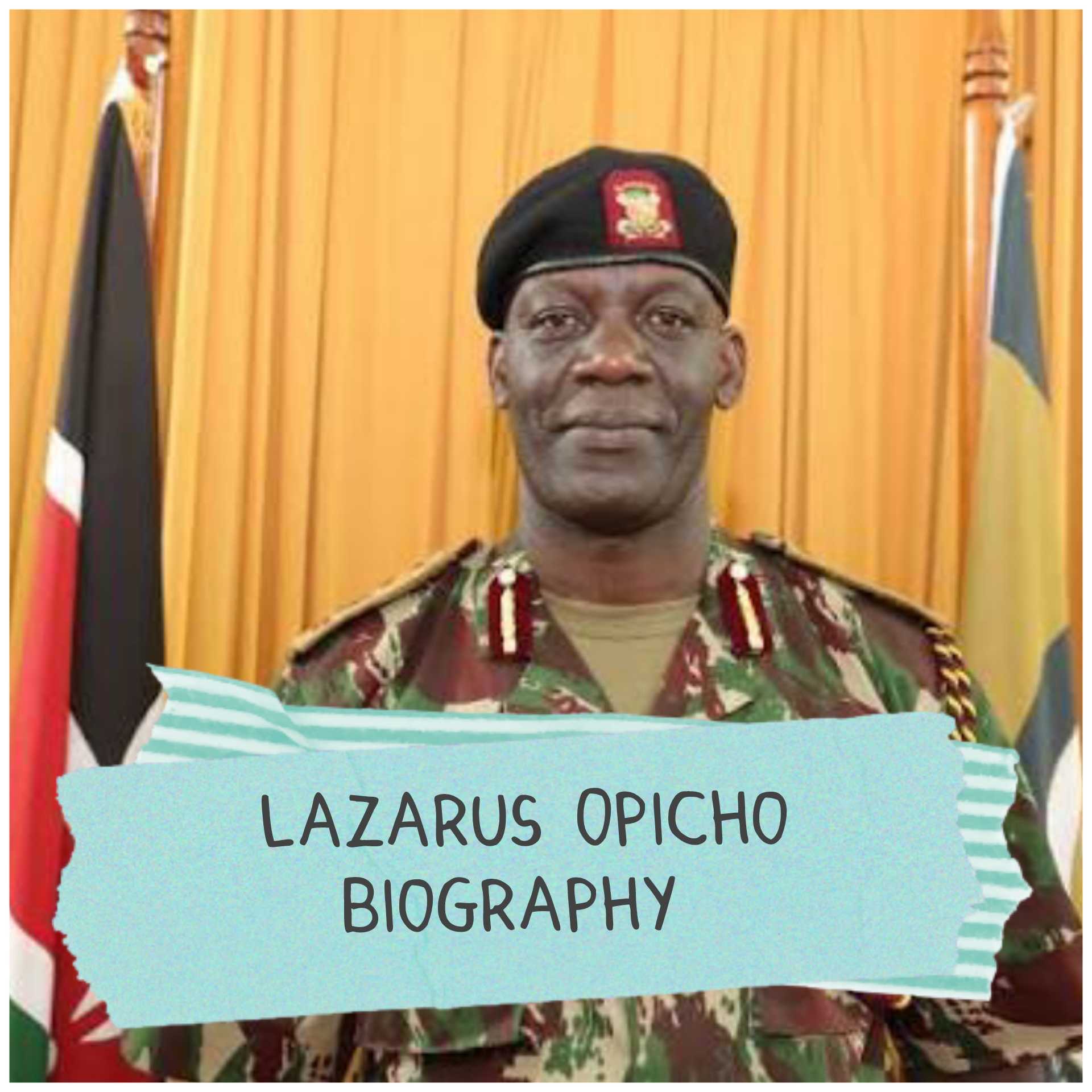 Lazarus Opicho Biography